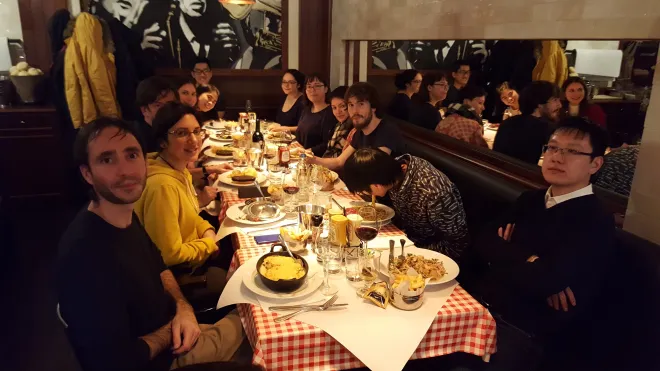 @ the restaurant