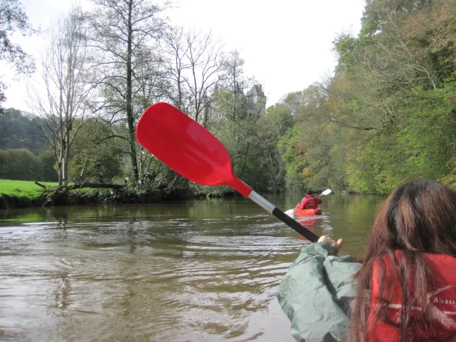 On the river