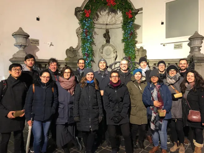 In Brussels with the Tobias' lab