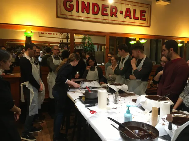Making chocolates