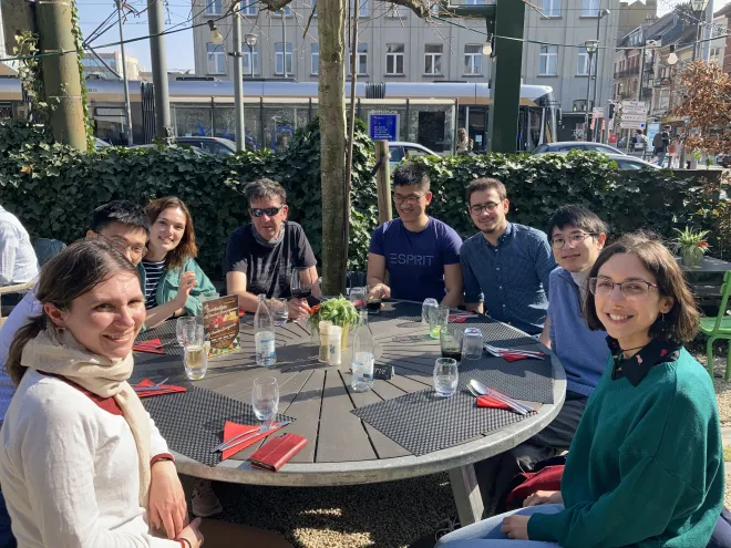 Goodbye lunch for Nghia