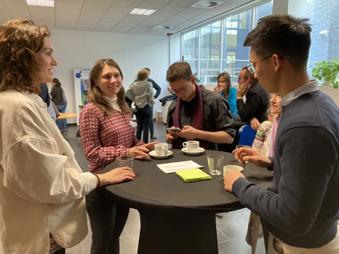 Coffee break @ 2022 BCRB Spring Symposium