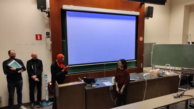 Spiderman speech for Wonder Woman