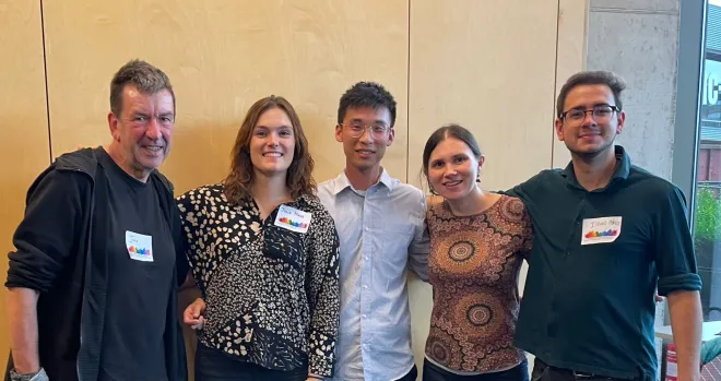 Happy team after a great symposium
