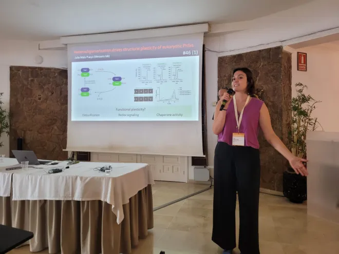 Julia presenting
