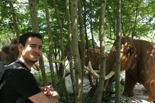 Isra in his habitat