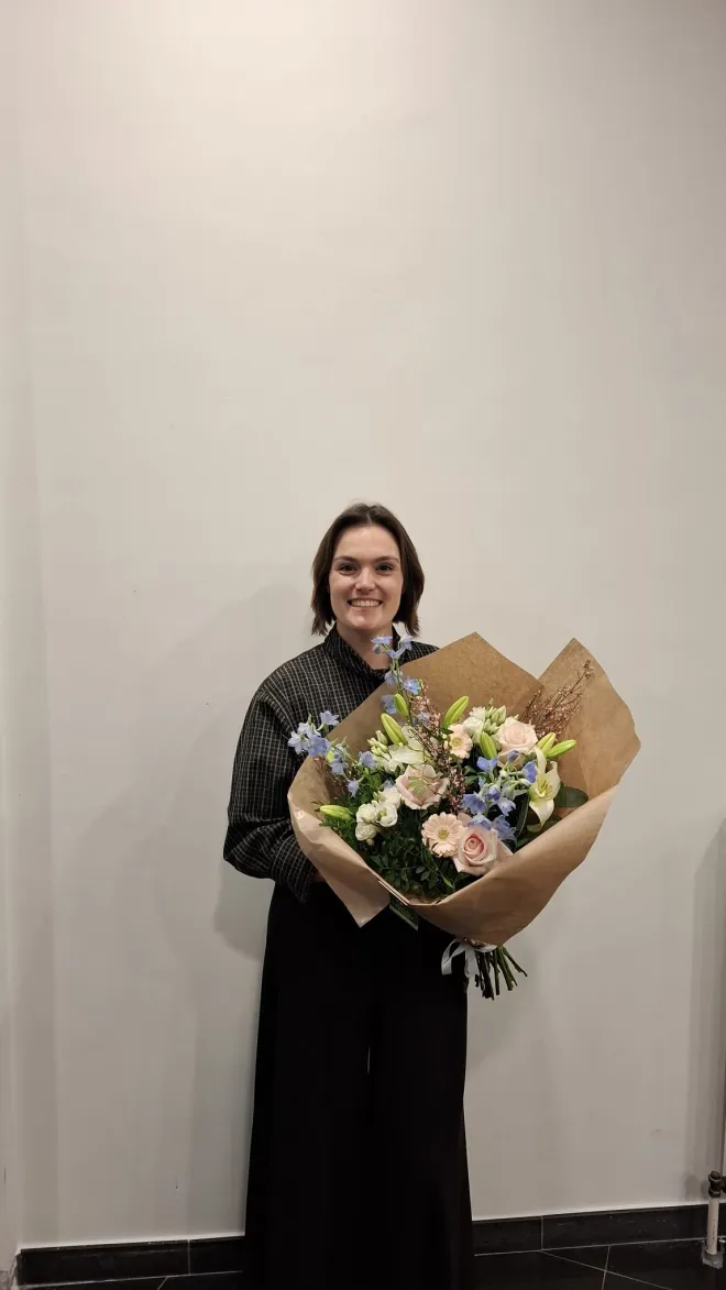 Julia is happy!