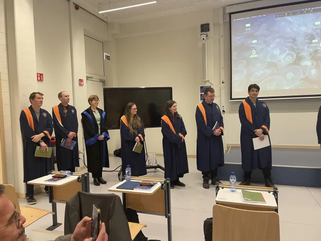 Line-up of promoters and jury