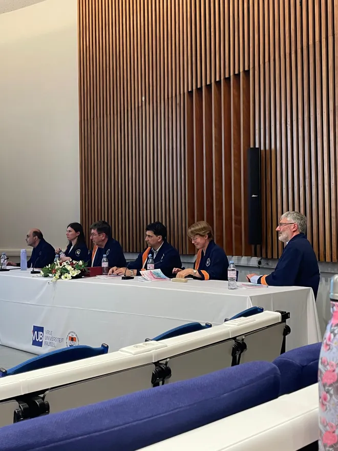 Chair, promoters and jury members