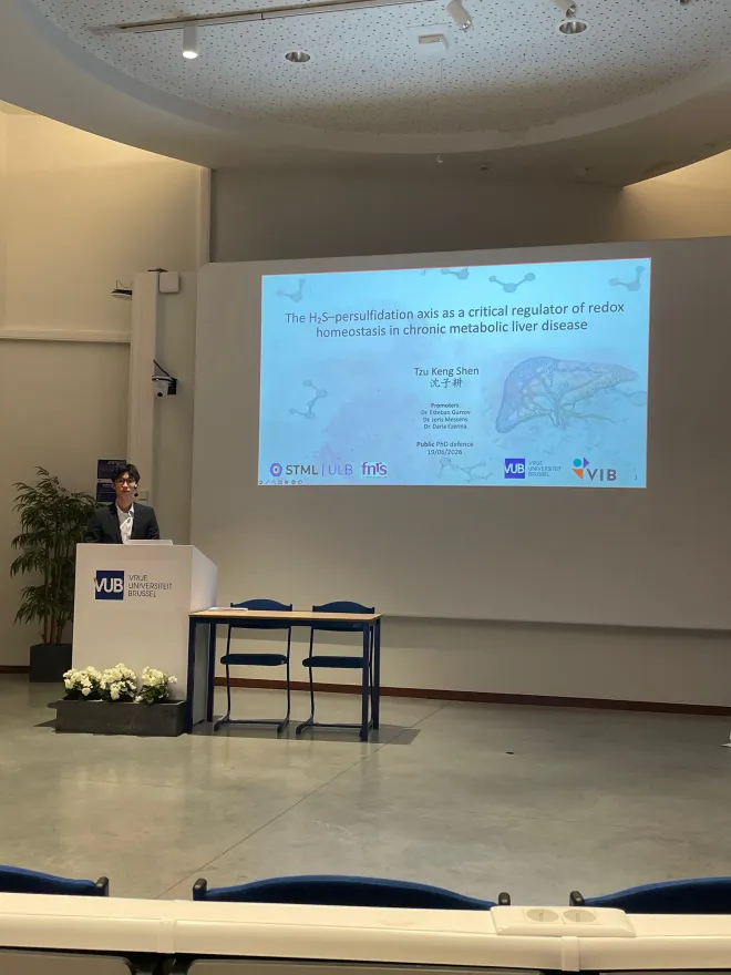 Shen started his presentation