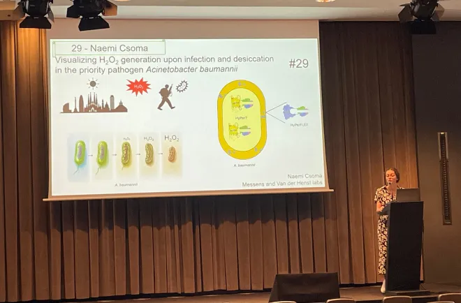 Poster flash talk of Naemi at the GRC